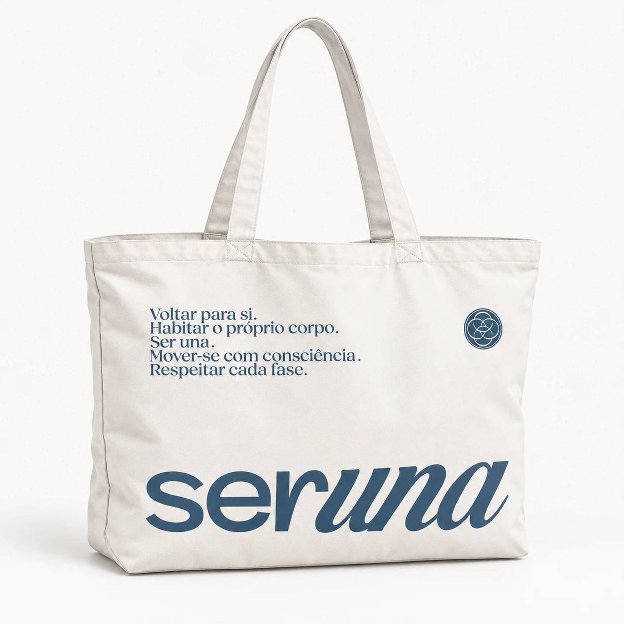 Bolsa SERUNA na cor Branco suave, foto principal